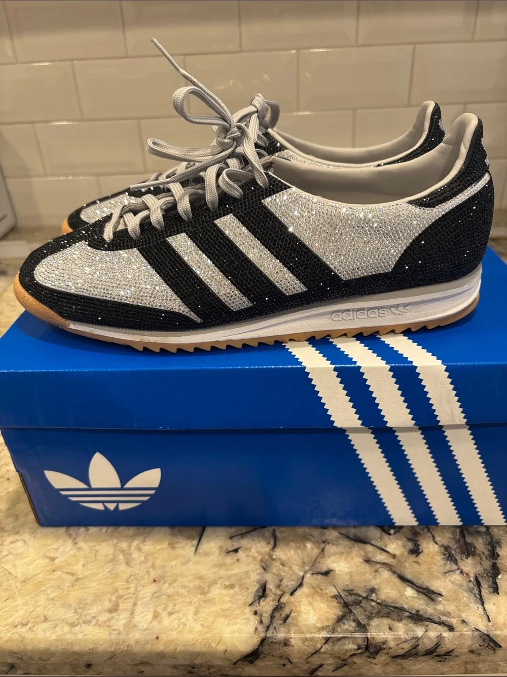 adidas SL 72 OG Women’s Sneakers — Black, White & Gum